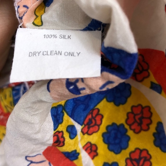 Voom by Joy Han People of the World Silk Dress Sz XS - Picture 13 of 13